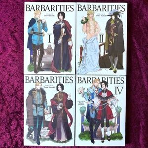 Barbarities Volumes I-IV Manga